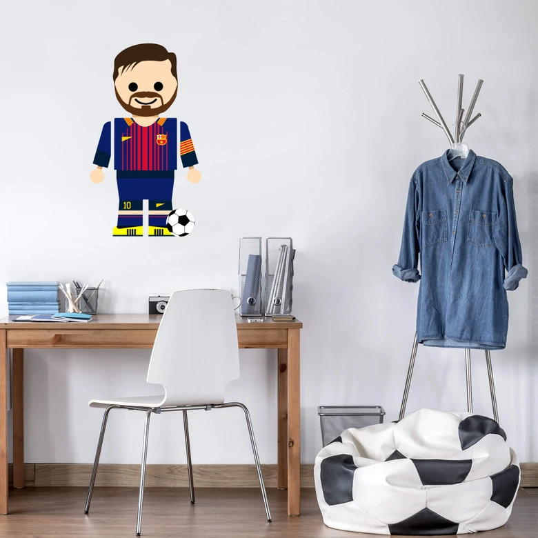 Wandtattoo Gomes - Messi Spielzeug 