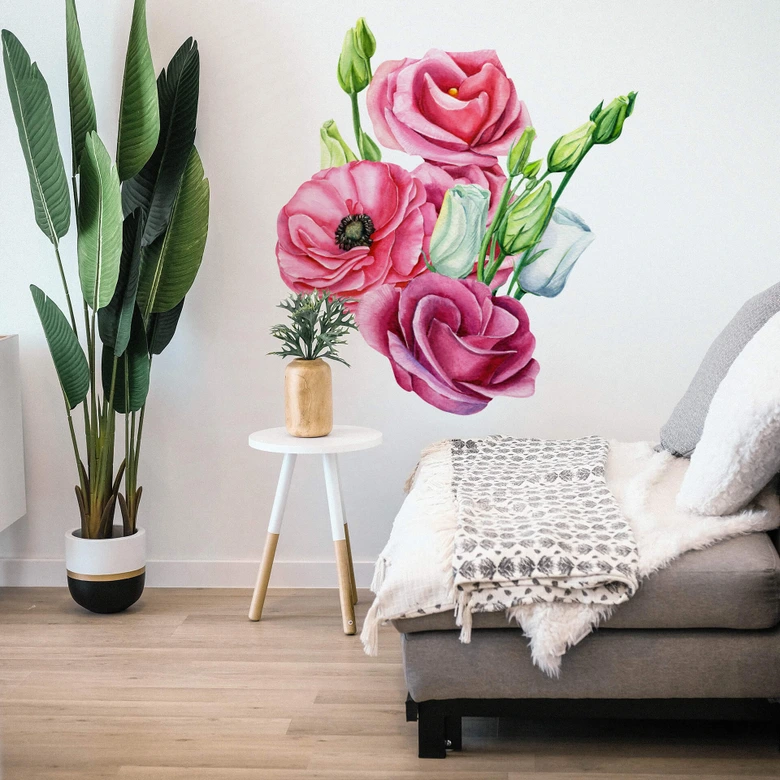Muursticker Bloemen  