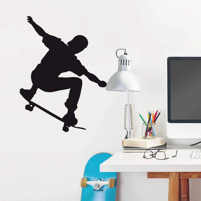 Wandtattoo Skateboarder 05 