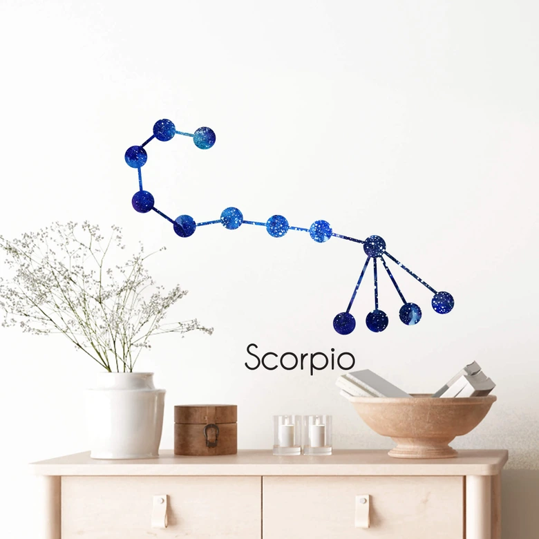 Wandtattoo Sternbild Scorpio - Skorpion 