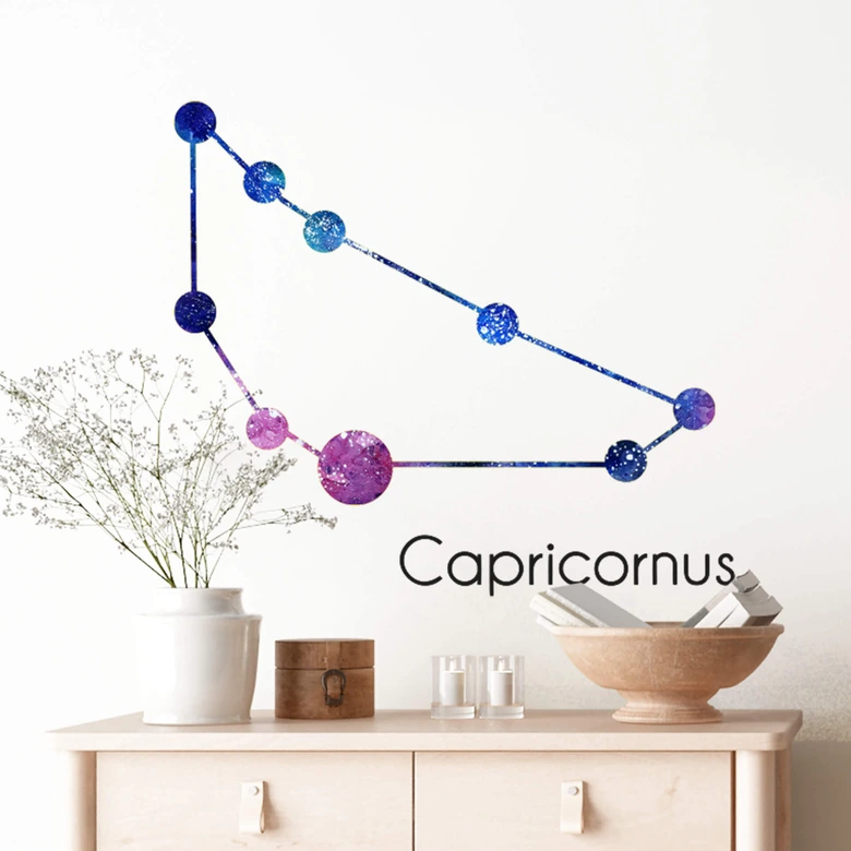 Wandtattoo Sternbild Capricornus - Steinbock 