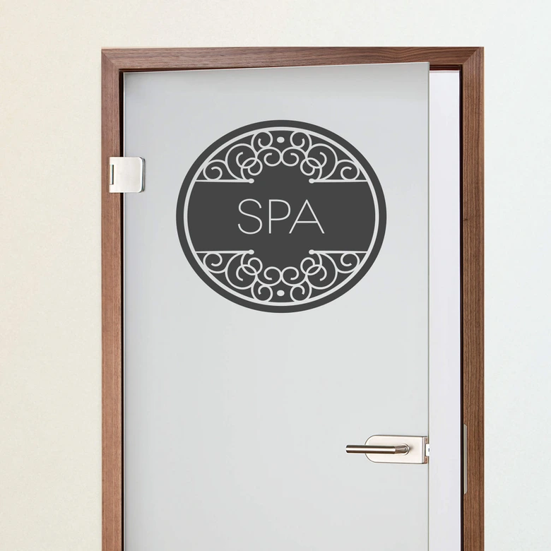 Wandtattoo Spa 