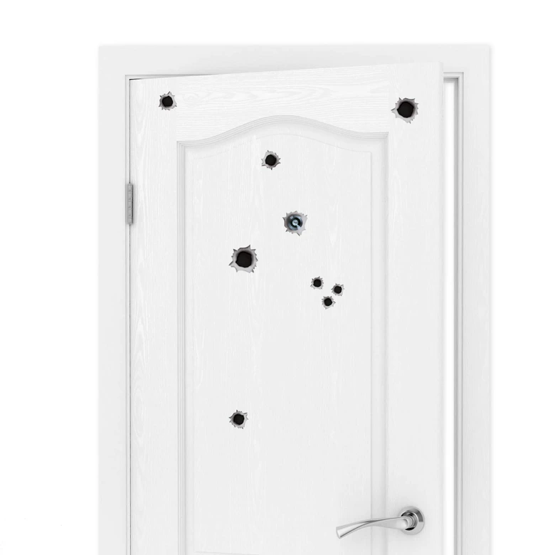 Bullet Holes  (11-parts) Wall sticker 
