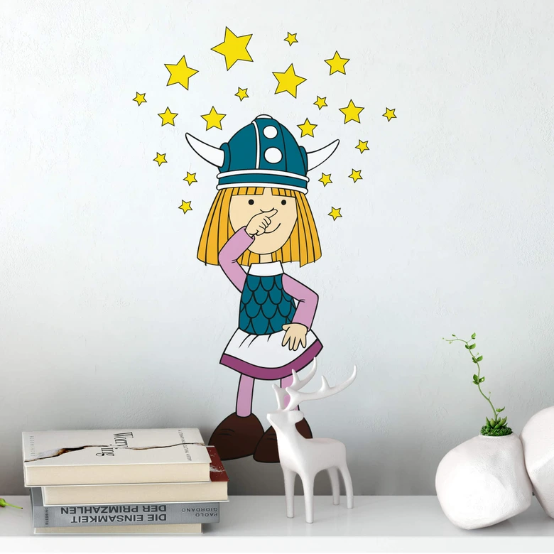 Wandtattoo Wickie 1 