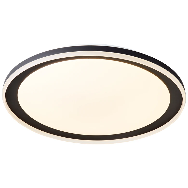 Deckenleuchte Malia, schwarz, 9 x 55 cm, Metall Led-deckenleuchte, dimmbar 