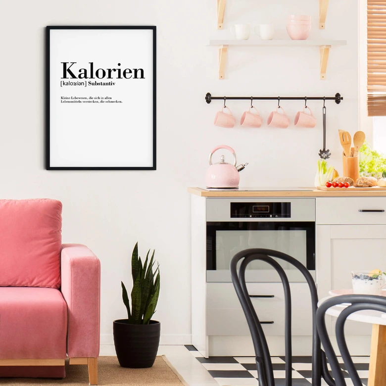 Poster Grammatik - Kalorien 