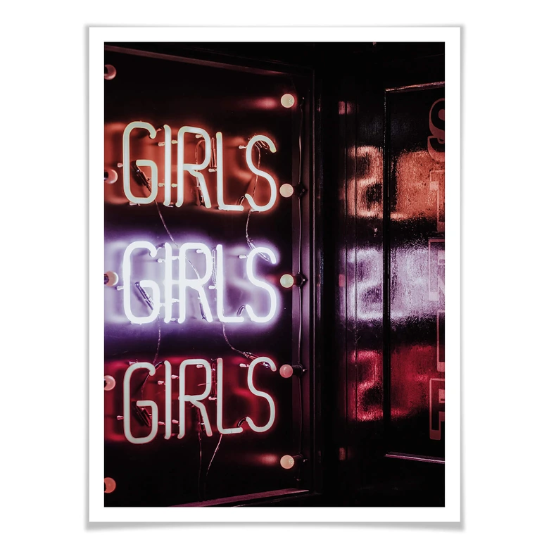 Poster - Girls Girls Girls 