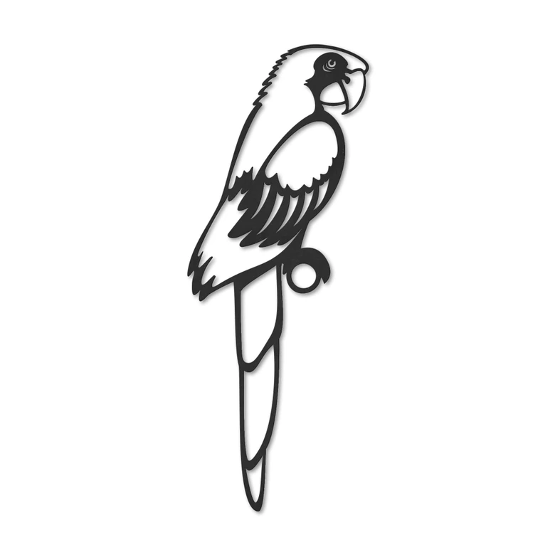 MDF - Decoración en madera loro 