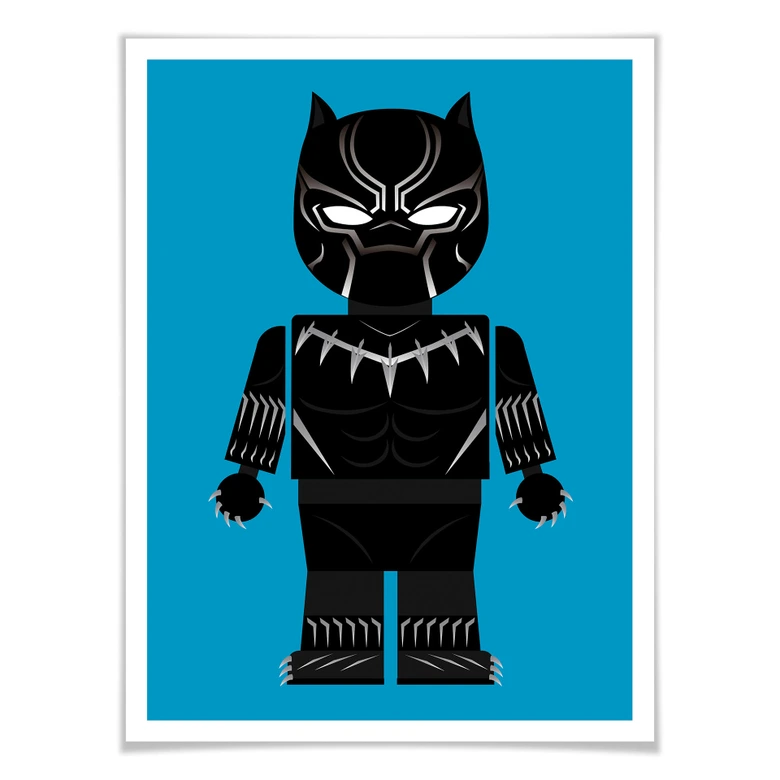 Poster Gomes - Black Panther leksak 