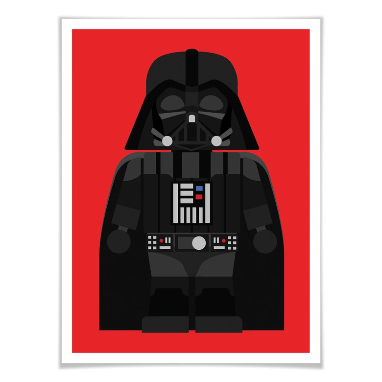 Plakat Gomes - zabawka Darth Vader 