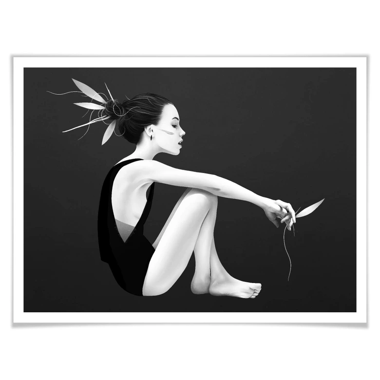 Poster Ireland - Skyling - Zeit für sich 