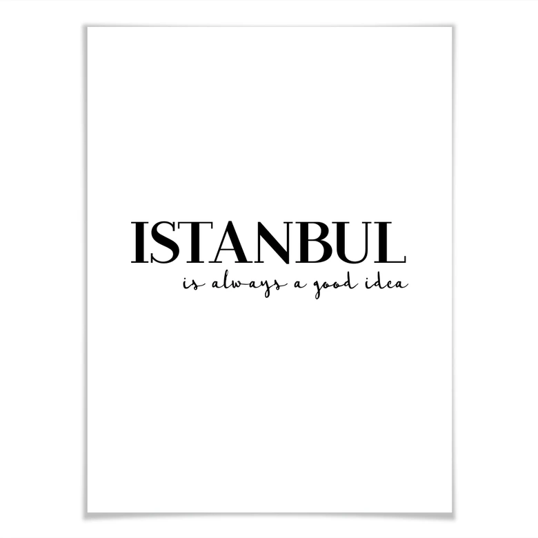 Póster Estambul 