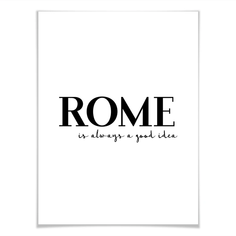 Poster Rome 