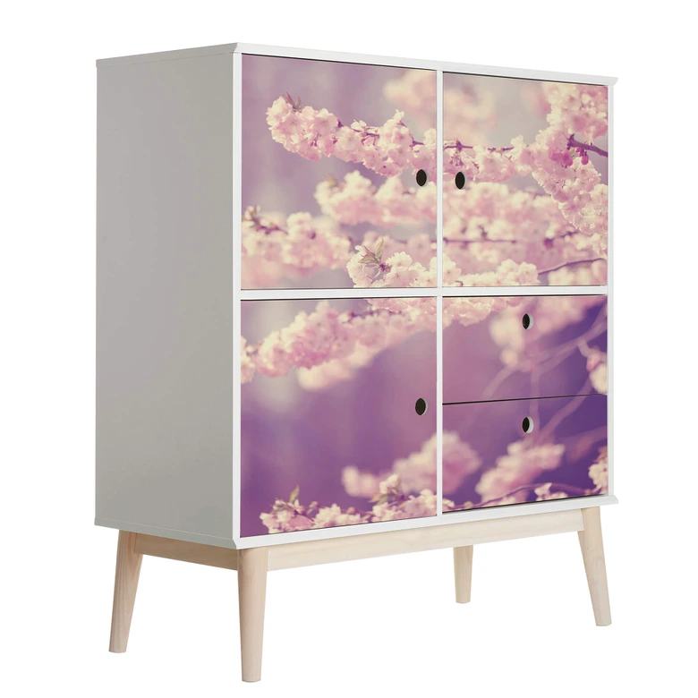 Furniture Wrap - Beautiful Flowers 02 