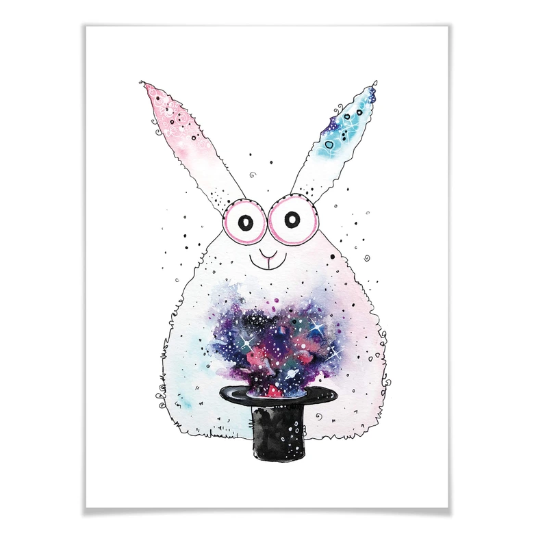 Poster Hagenmeyer - Magisches Kaninchen 