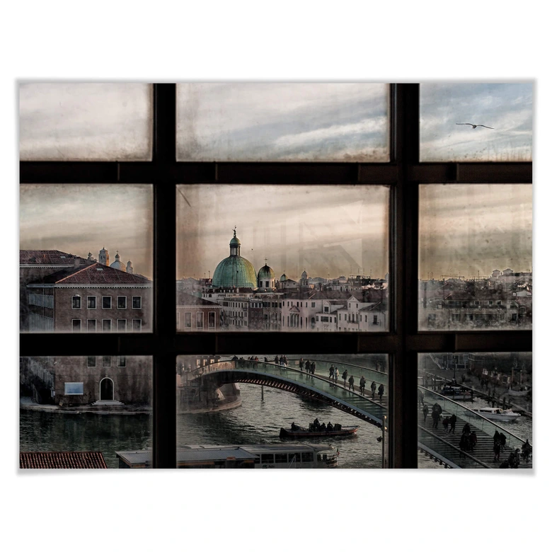 Poster Marini - Window in Venice 