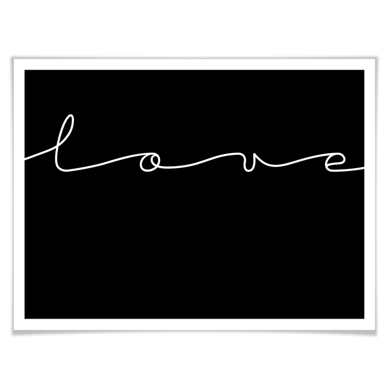 Poster Love Line 