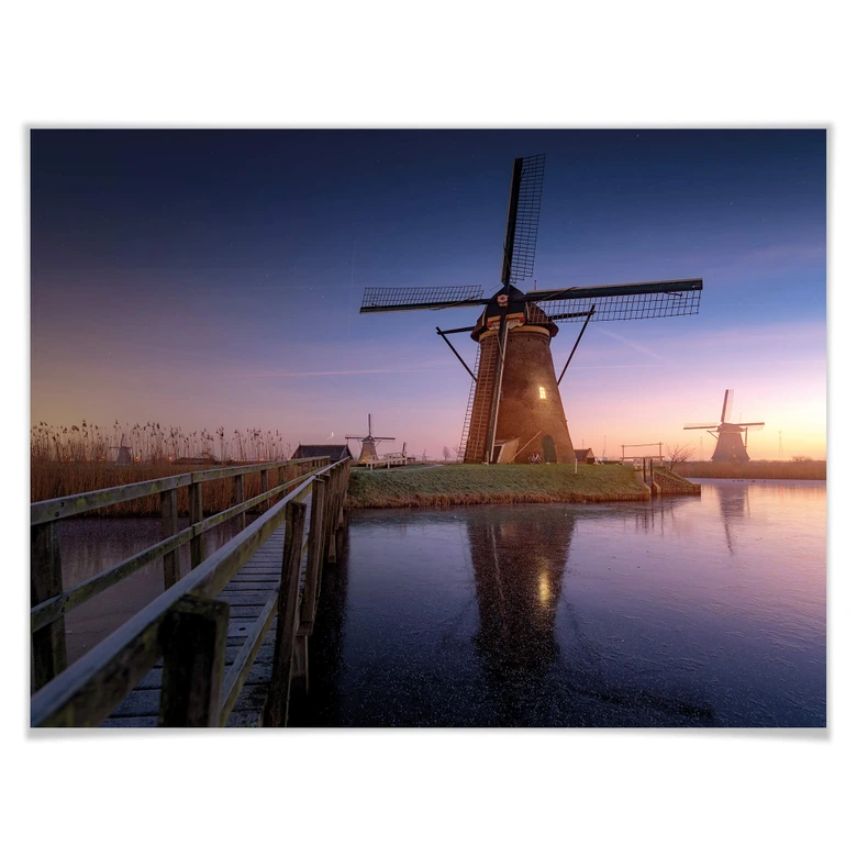 Poster Pablo - Kinderdijk 2 