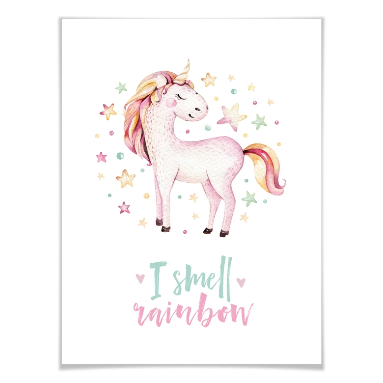 Poster Kvilis - I smell Rainbow - Sterne 