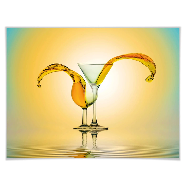 Poster Rahayu - Caribbean Cocktails 