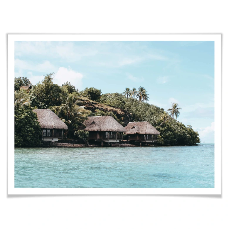 Poster Strandurlaub 