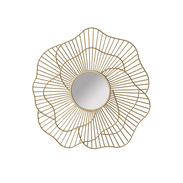 Wandspiegel rund gold Vintage - Dublin - Ø 38 cm 