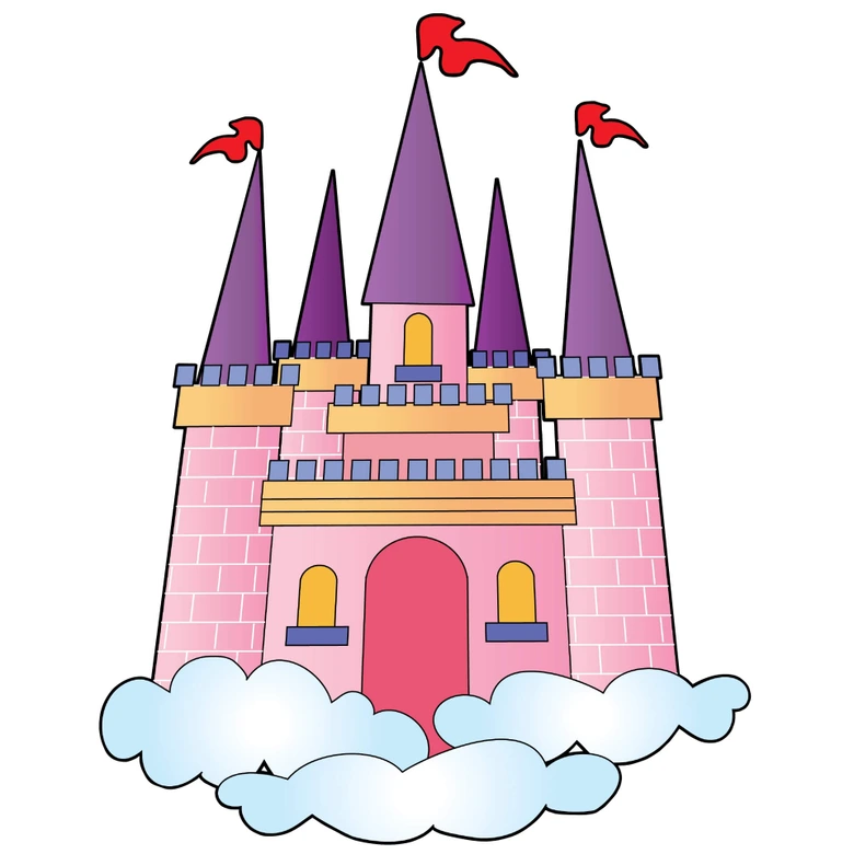 Wandtattoo Schloss 