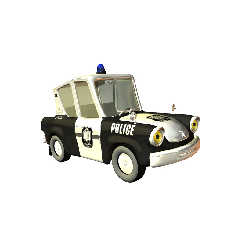 Police Car Wall sticker 
