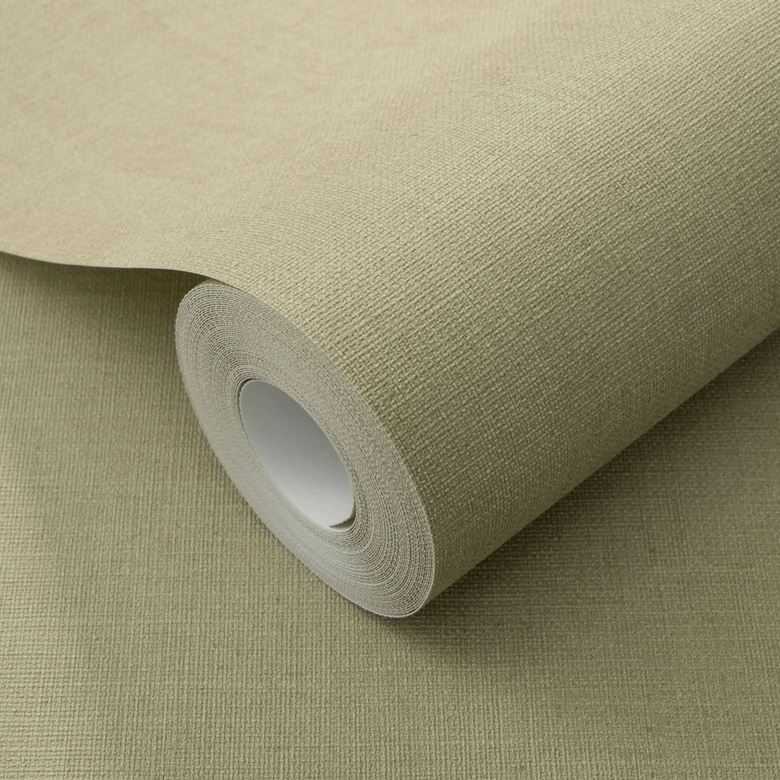 Vliestapete, Unitapete La Terrasse dunkelgrün 