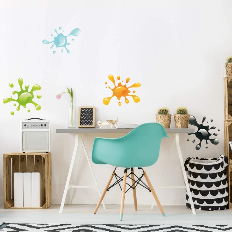 Splashes of Paint Wall sticker 