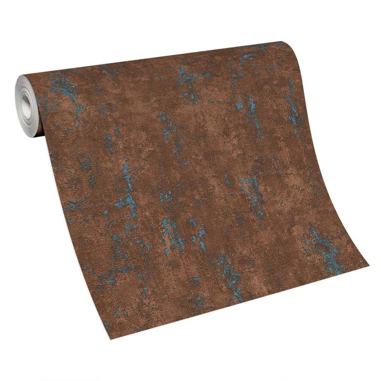 Metalloptiktapete, Metallictapete Fashion for Walls 4 von Guido Maria Kretschmer bronze 