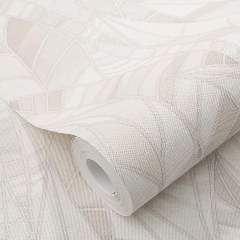 Tapeta flizelinowa SERENADE Elle Decoration 4, kremowa 