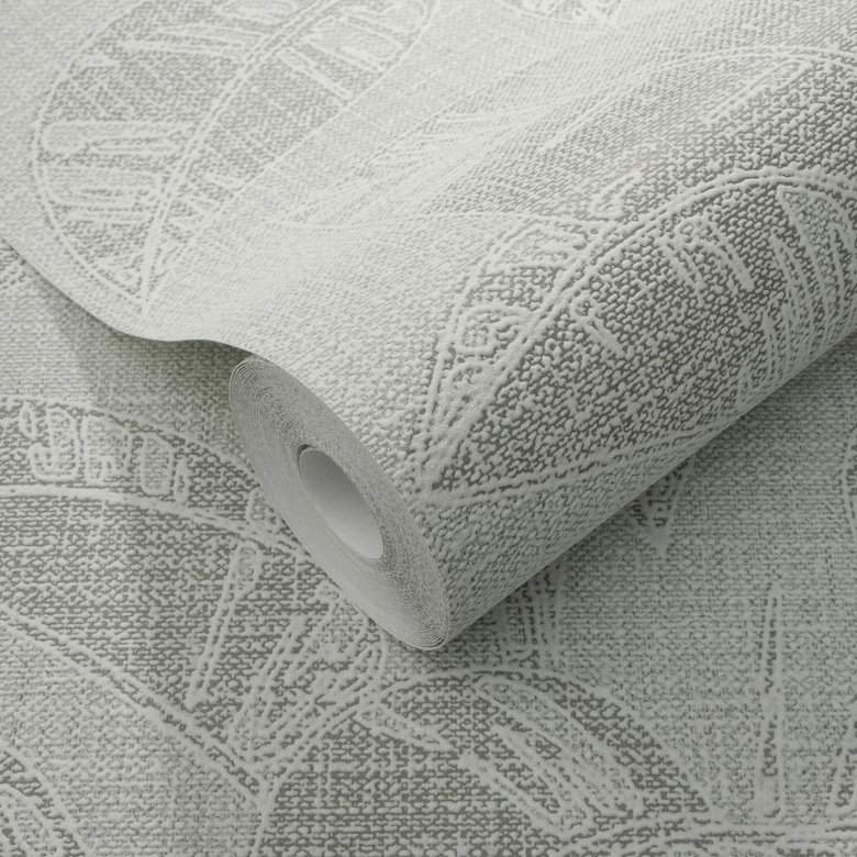 Blättermotivtapete Opus grün 