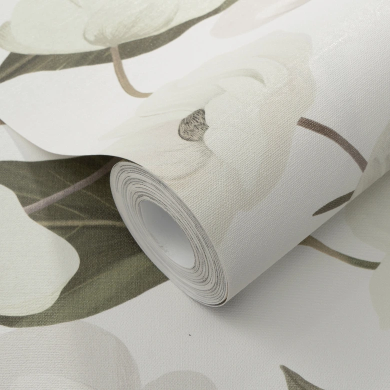 Vliestapete, Blumenmotivtapete Secret Garden grün 