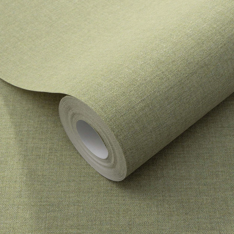 Vliestapete, Unitapete Secret Garden grün 