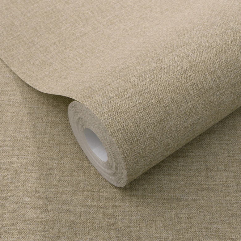 Vliestapete, Unitapete Secret Garden braun 