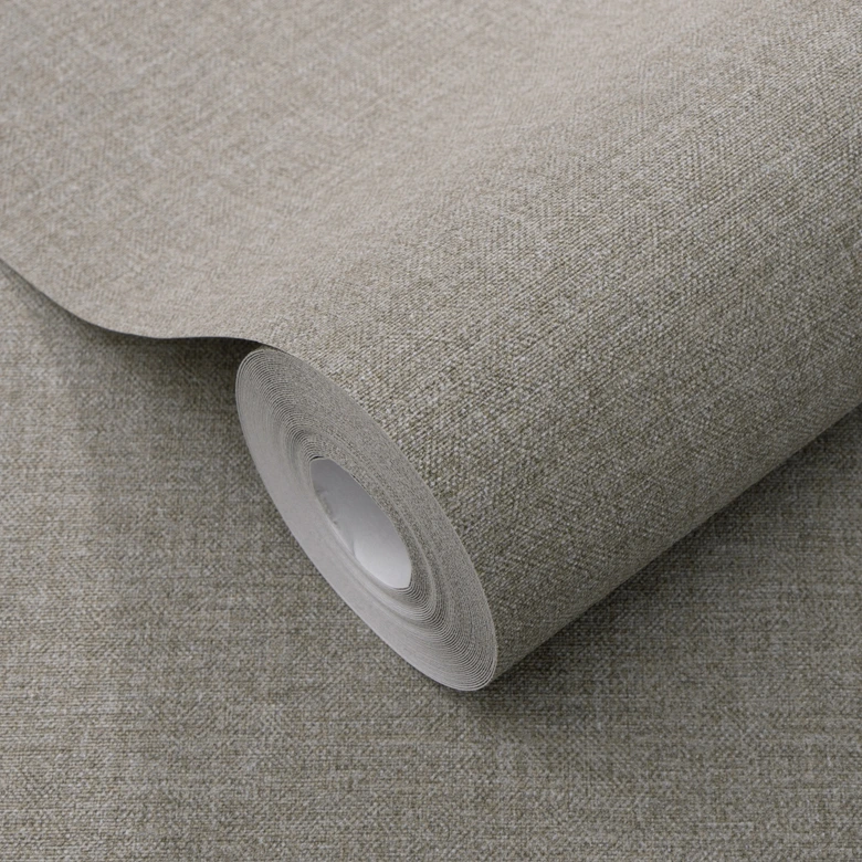 Vliestapete, Unitapete Secret Garden dunkelbraun 