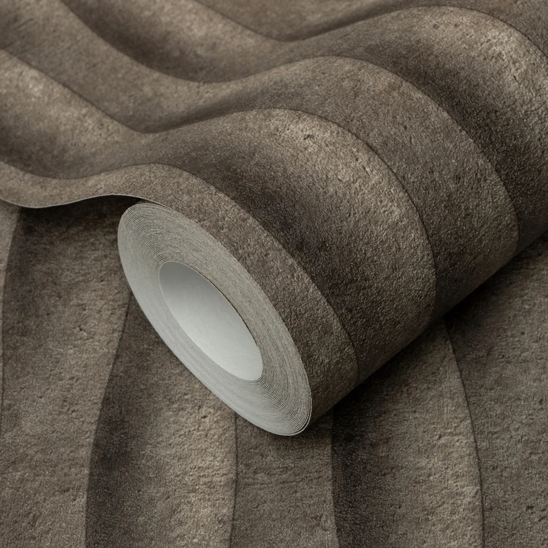 Guido Maria Kretschmer Papier peint graphique Concrete Illusion Fashion for Walls 5 marron 