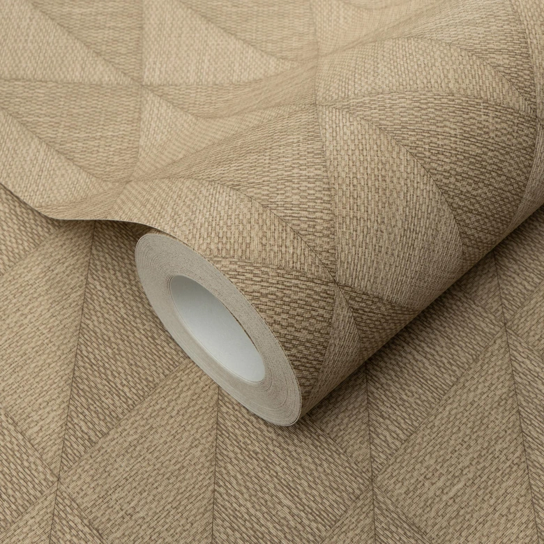 Guido Maria Kretschmer Grafiktapete Woven Whisper Fashion for Walls 5 ocker 