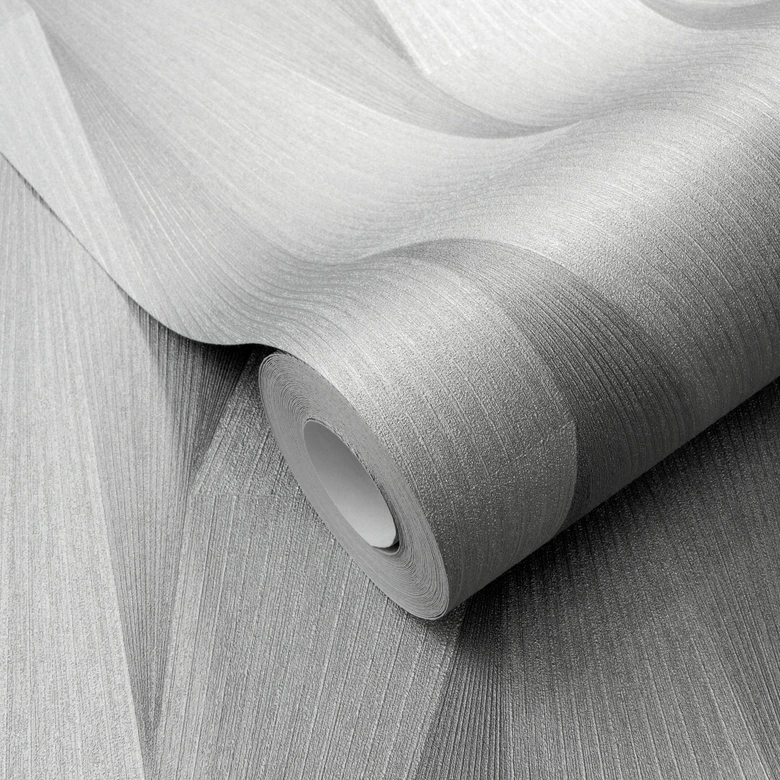 Guido Maria Kretschmer Papier peint graphique Shift Fashion for Walls 5 gris clair 