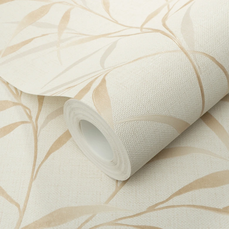 Guido Maria Kretschmer tapet med bladmotiv Yamato Fashion for Walls 5 beige 