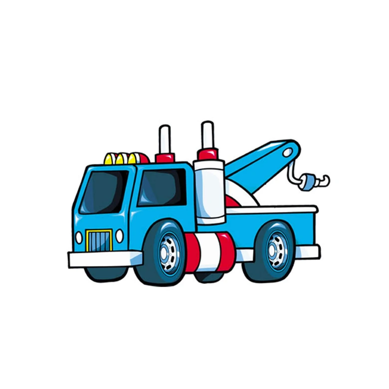 Adesivo murale - Carro attrezzi 