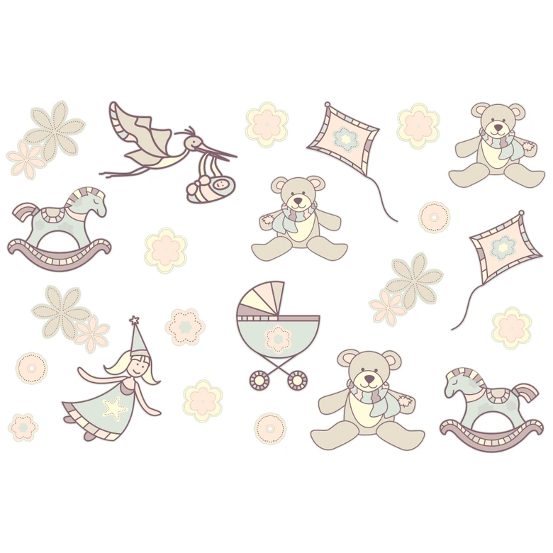 Sticker mural - Pays des Jouets 