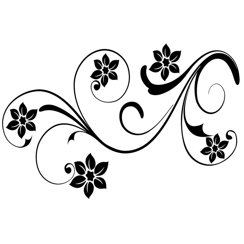Sticker mural - Zallia 
