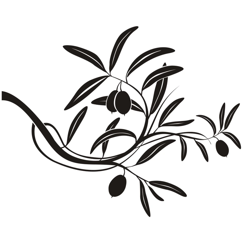 Olive Branch Wall sticker 