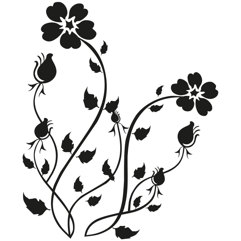 Wandtattoo Flora Famosa 