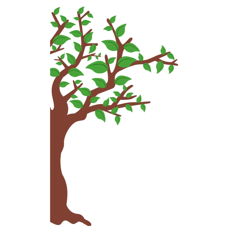 Wandtattoo Single Tree 