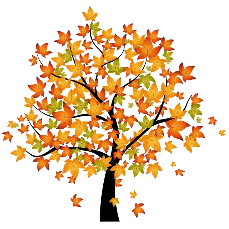 Autumn Tree Wall Sticker 