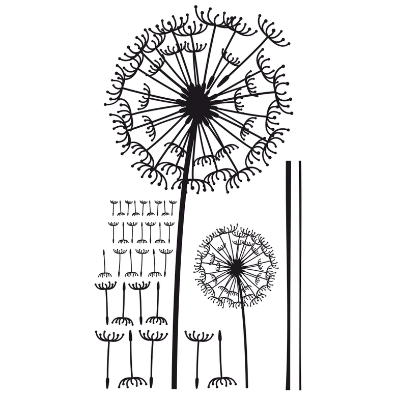 Wandtattoo Pusteblumen Set 