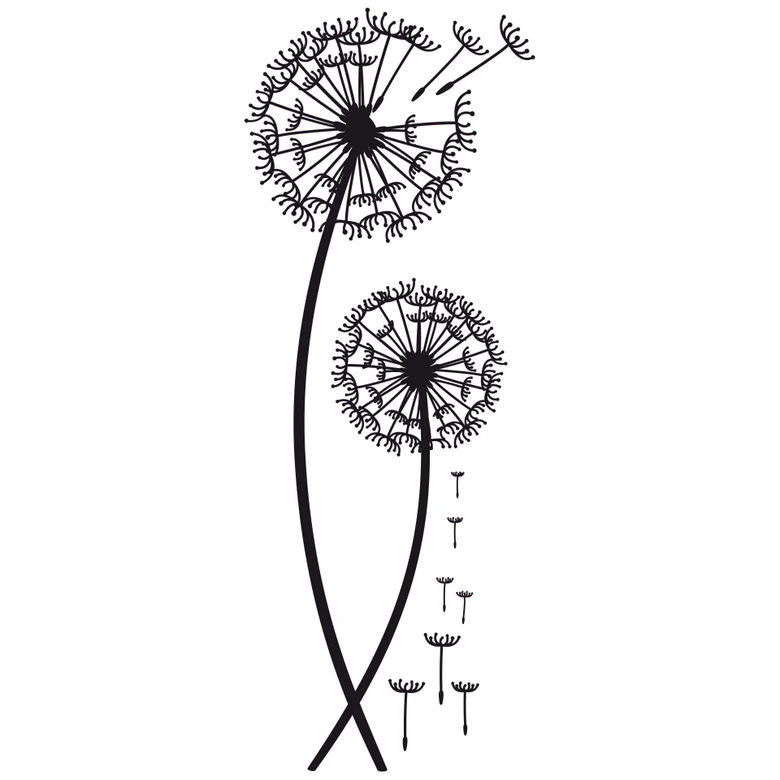 Wandtattoo Pusteblumen-Pärchen 